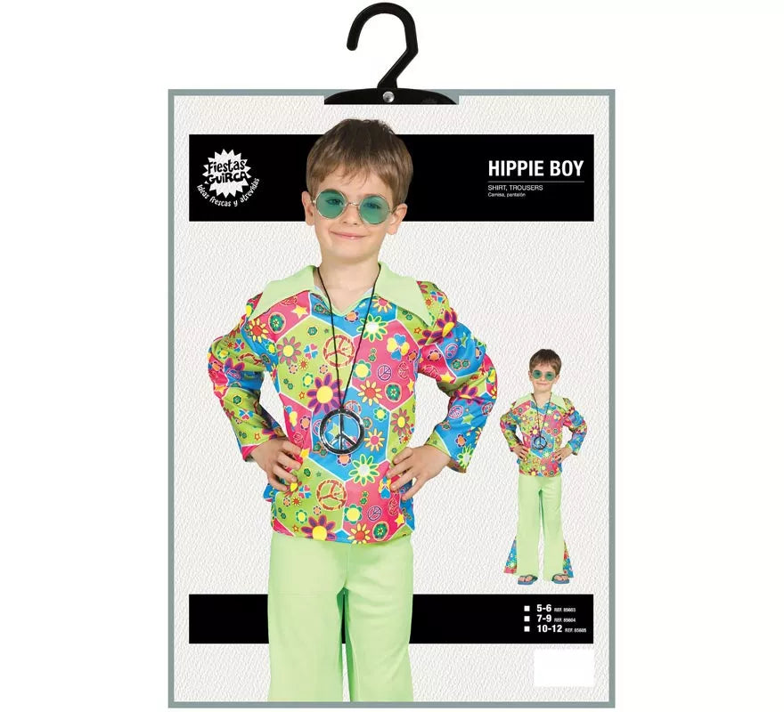 Disfraz de Hippie Boy para Niños