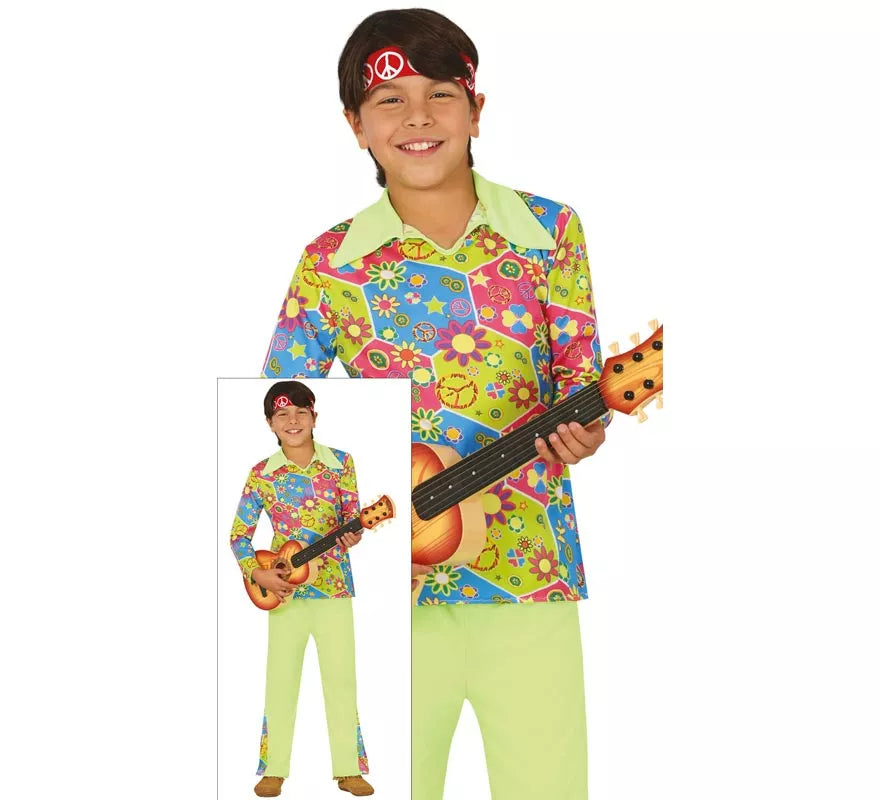 Translation missing: it.Disfraz de Hippie Boy para Niños