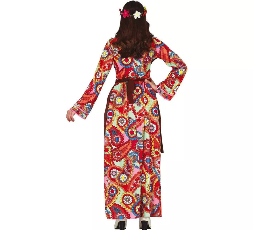 Translation missing: es.Disfraz de Hippie con Vestido Largo para Mujer
