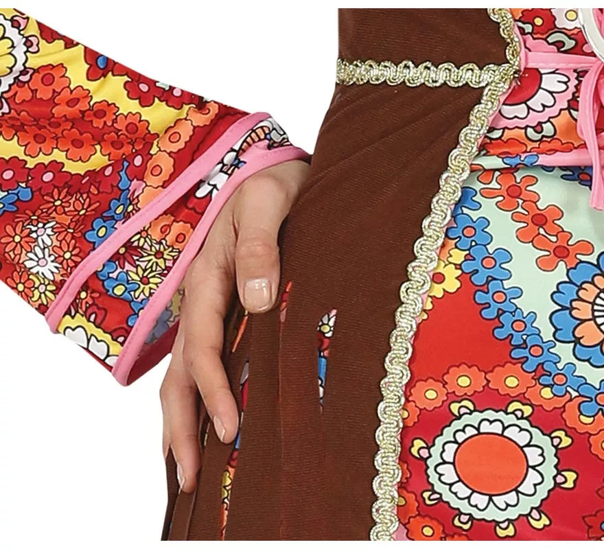 Translation missing: it.Disfraz de Hippie con Vestido Largo para Mujer