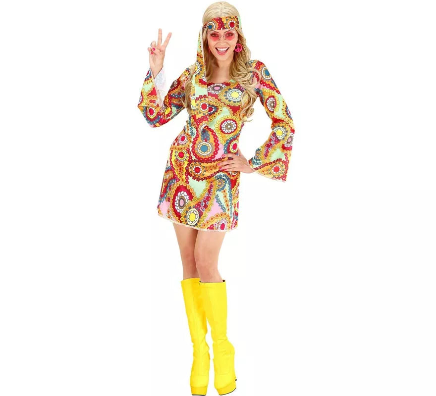 Translation missing: it.Disfraz de Hippie coqueta para mujer