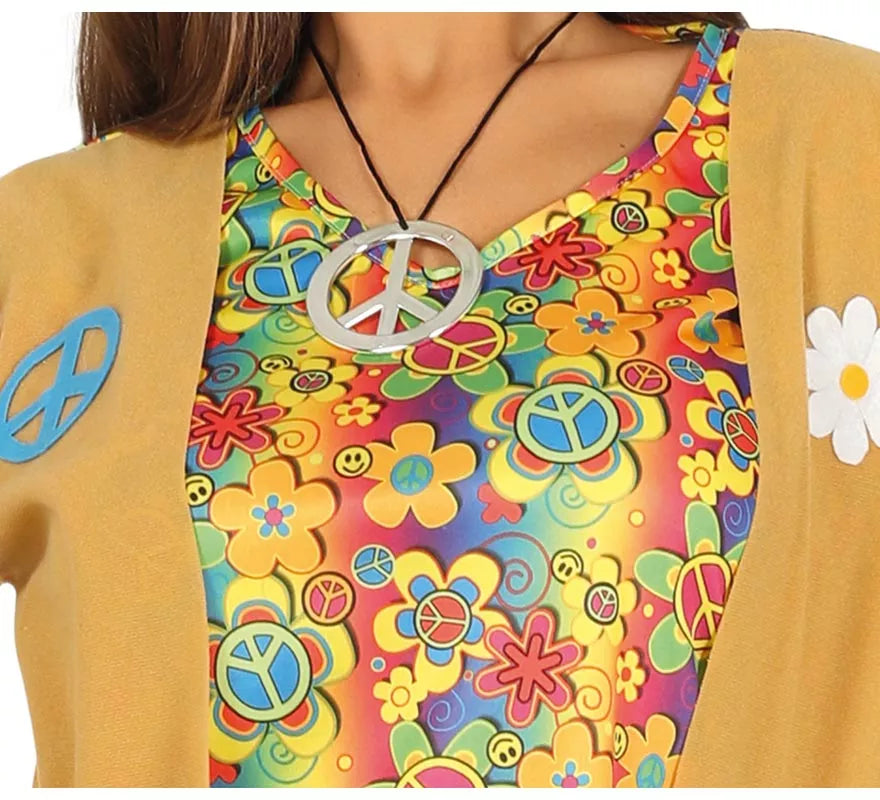 Translation missing: it.Disfraz de Hippie corto para mujer