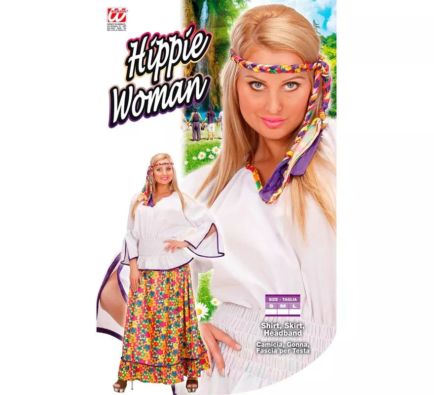 Translation missing: it.Disfraz de Hippie de terciopelo para mujer