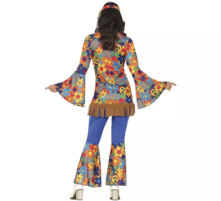 Translation missing: it.Disfraz de Hippie Flower para mujer