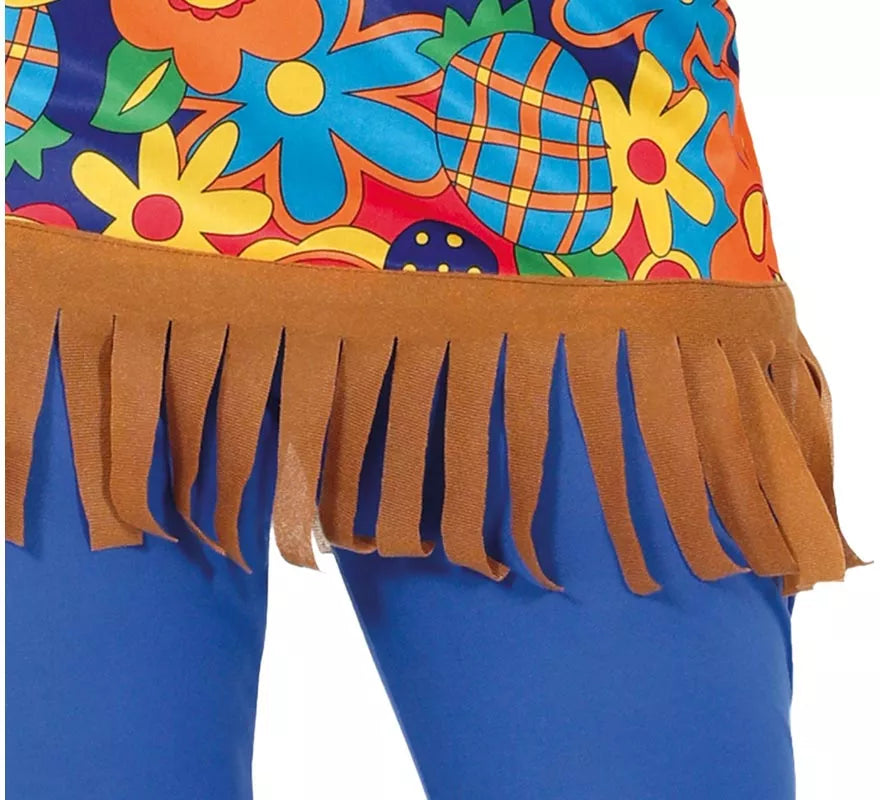 Disfraz de Hippie Flower para mujer