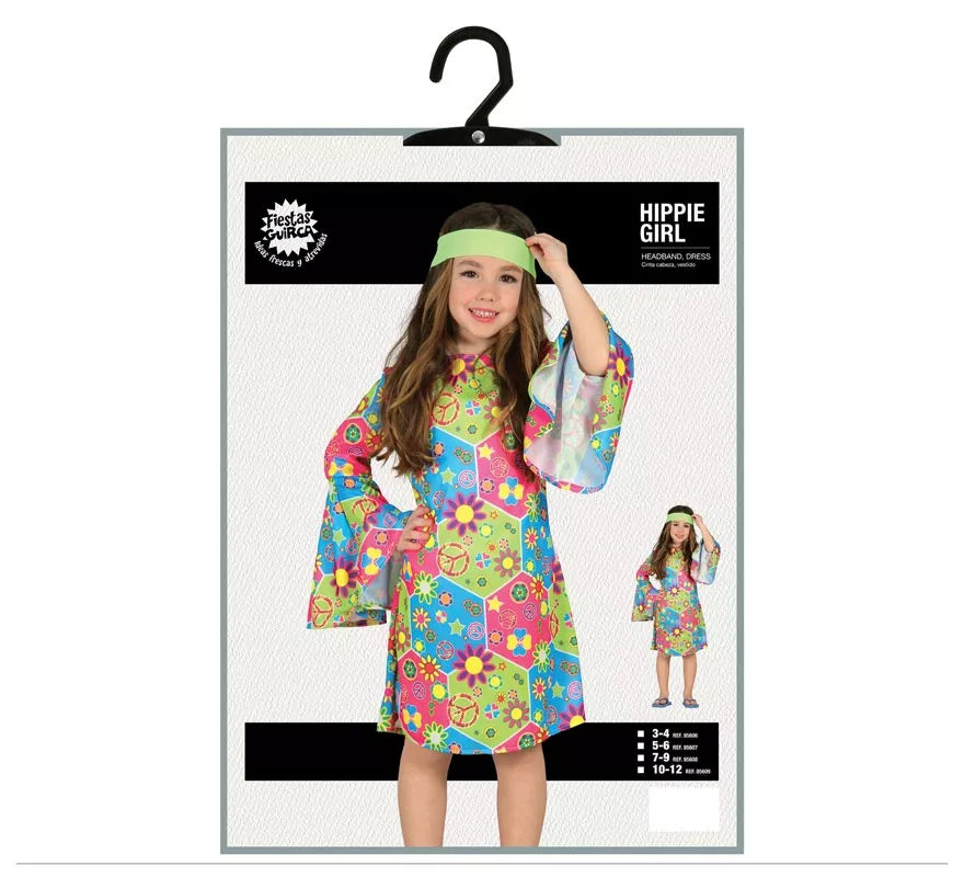 Translation missing: it.Disfraz de Hippie Girl para niña