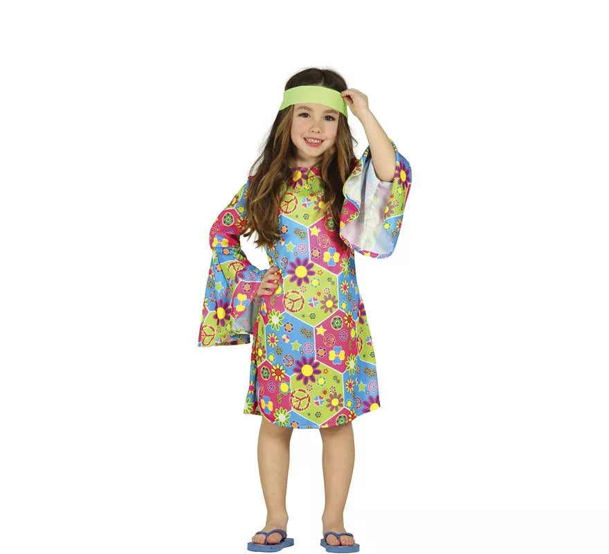 Translation missing: it.Disfraz de Hippie Girl para niña