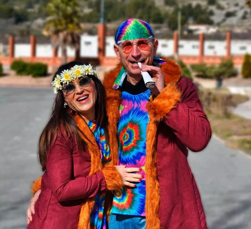 Disfraz de Hippie Granate para hombre