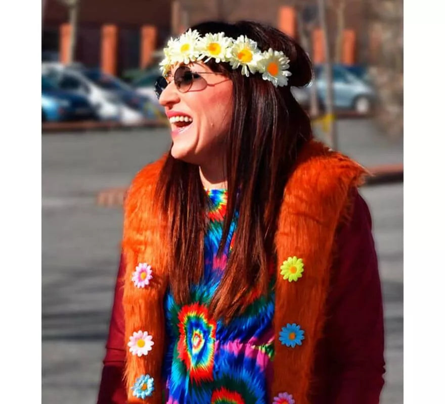 Translation missing: it.Disfraz de Hippie Granate para mujer