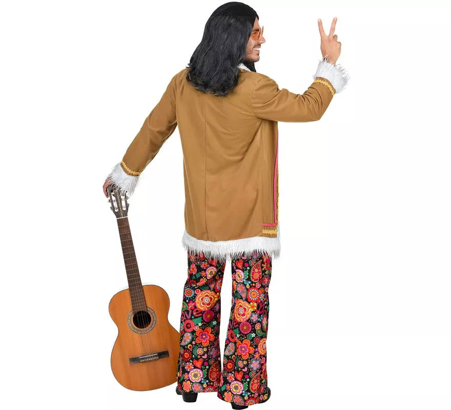 Translation missing: es.Disfraz de Hippie Invierno para hombre