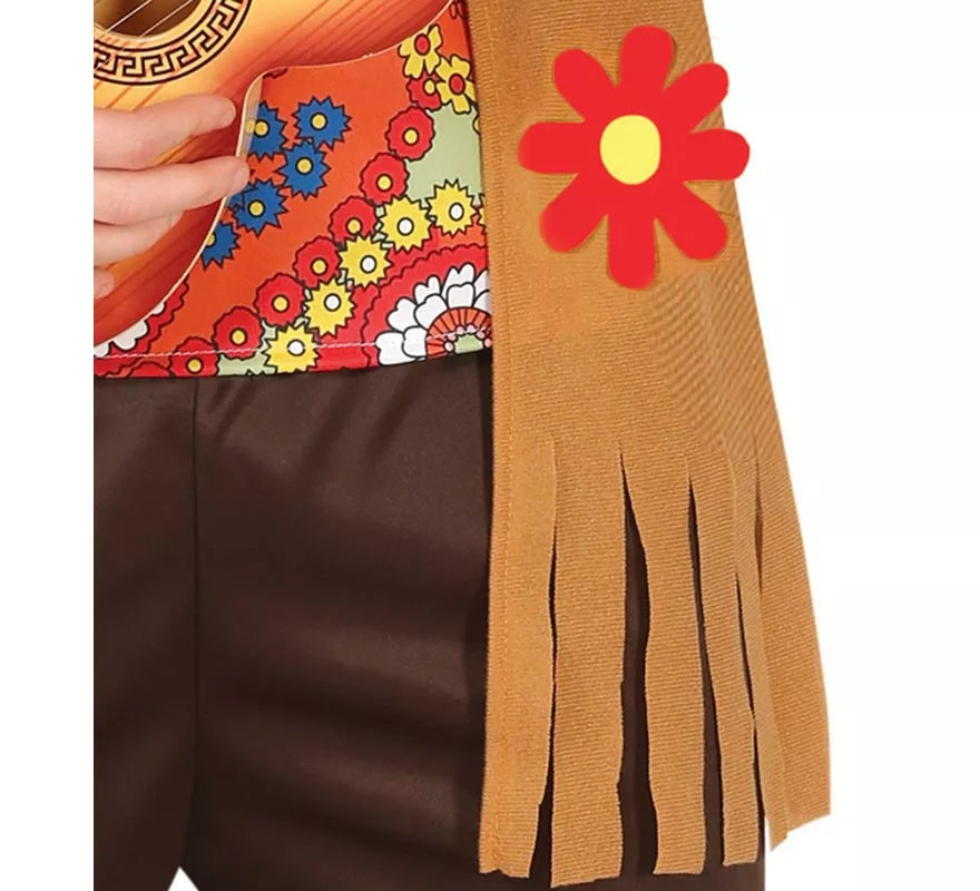 Disfraz de Hippie Paz y Amor para hombre