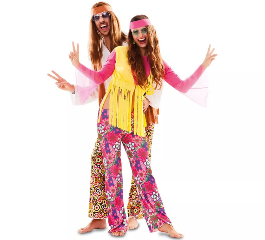 Translation missing: it.Disfraz de Hippie Psicodélico para hombre