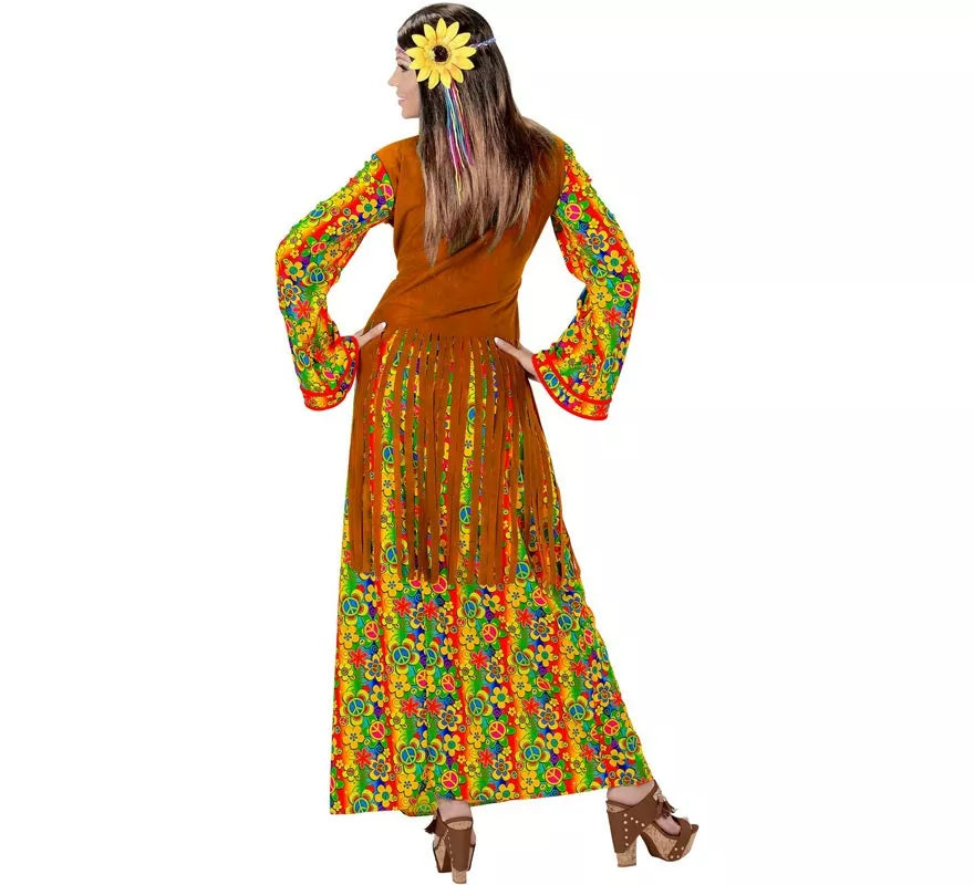 Translation missing: it.Disfraz de Hippie Símbolo de Paz para mujer