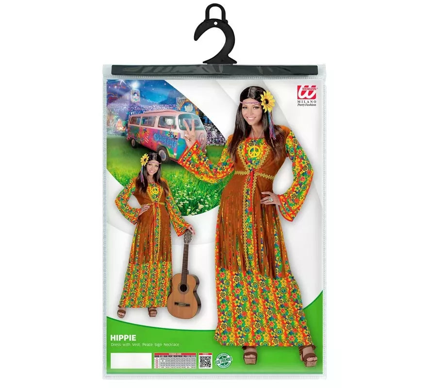 Translation missing: it.Disfraz de Hippie Símbolo de Paz para mujer