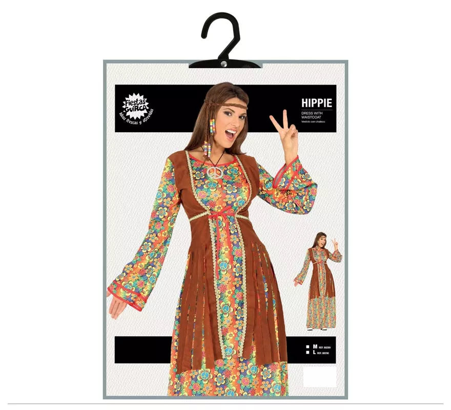Translation missing: it.Disfraz de Hippie vestido largo para mujer