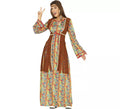 Disfraz de Hippie vestido largo para mujer