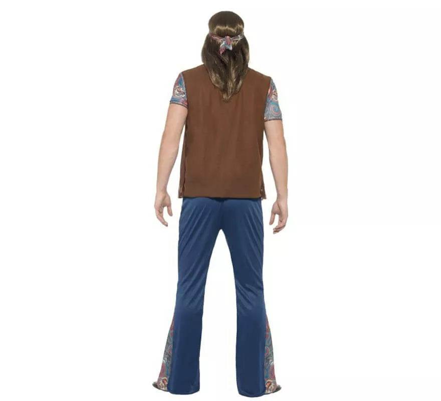 Translation missing: it.Disfraz de Hippy Multicolor para hombre
