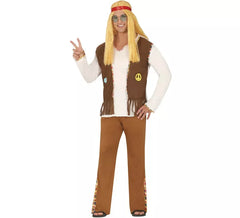 Costume hippy per un uomo