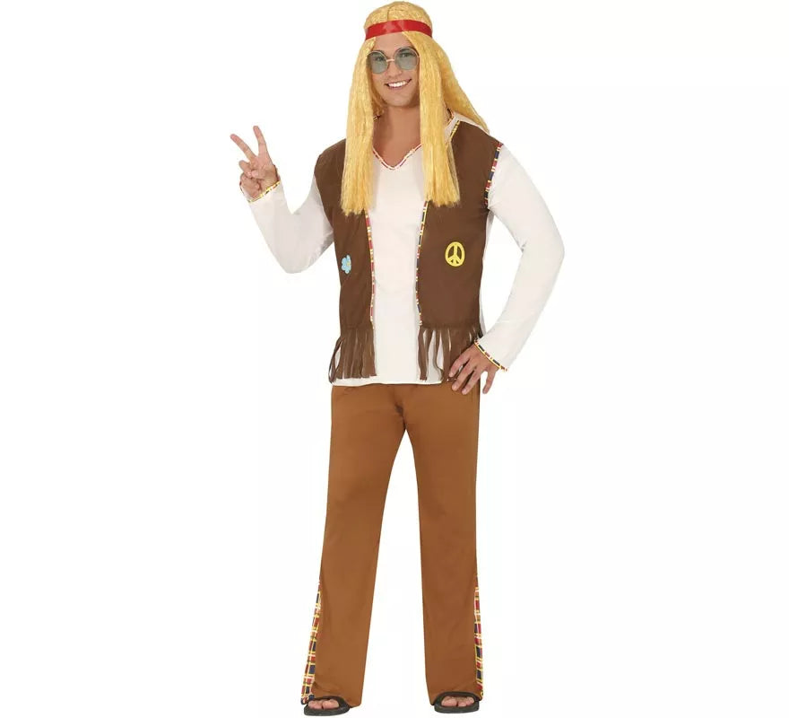Translation missing: it.Disfraz de Hippy para hombre
