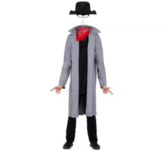 Disfraz de Hombre Invisible con chaqueta para adulto