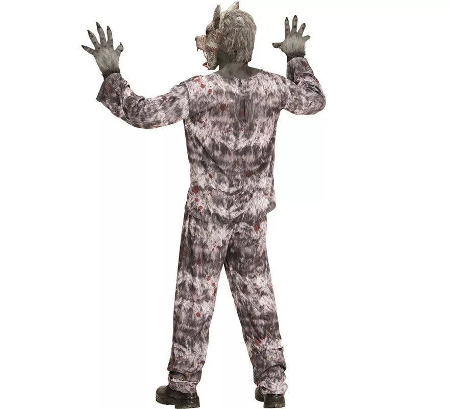 Translation missing: it.Disfraz de Hombre Lobo con máscara para hombre