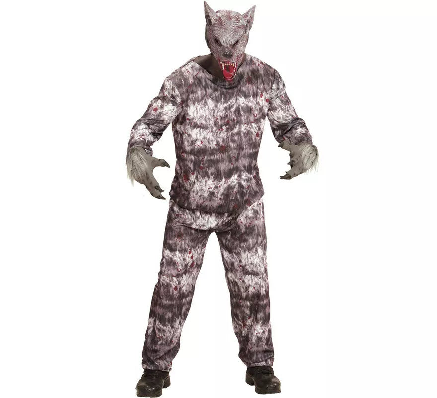 Translation missing: it.Disfraz de Hombre Lobo con máscara para hombre