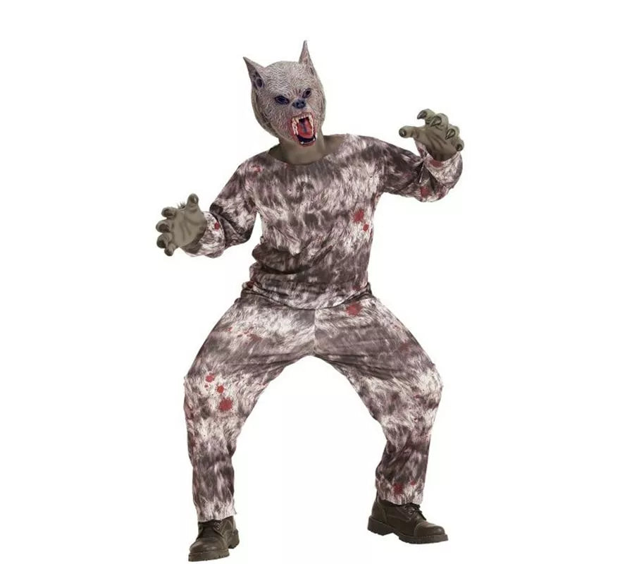 Translation missing: it.Disfraz de Hombre Lobo con Máscara para niño