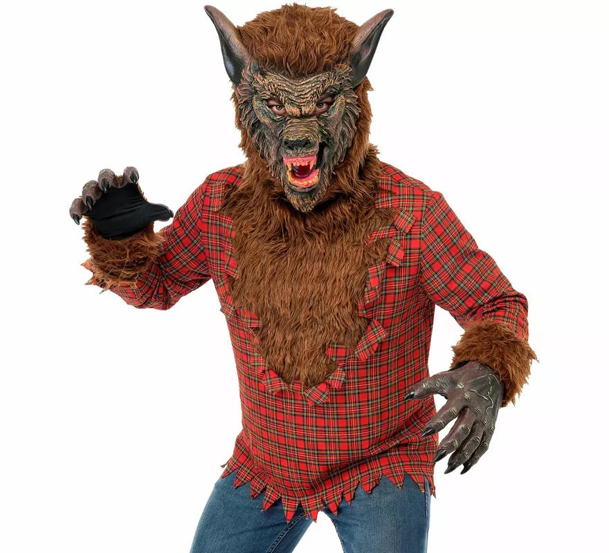 Translation missing: it.Disfraz de Hombre Lobo con Máscara para hombre