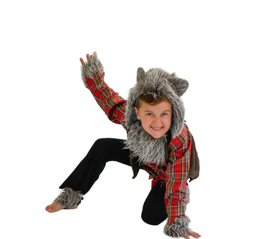 Translation missing: es.Disfraz de Hombre Lobo para niño