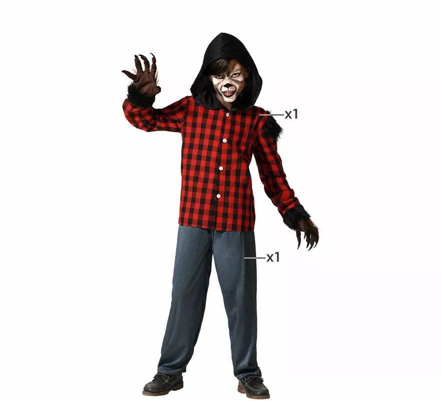 Translation missing: it.Disfraz de Hombre Lobo para niño