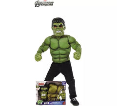 Costume da vendicatore di hulk con muscoli per ragazzo