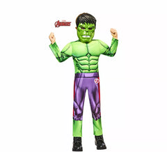 Costume da Hulk muscoloso per bambini