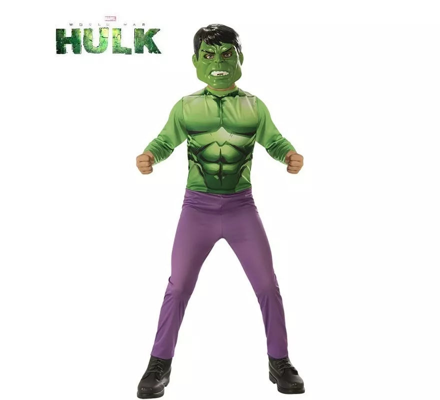 Translation missing: it.Disfraz de Hulk Opp con máscara para niño