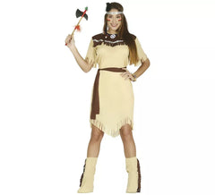 Costume indiano con frange per donna