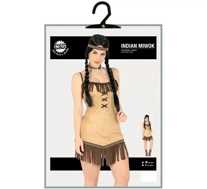 Translation missing: es.Disfraz de India Miwok para mujer