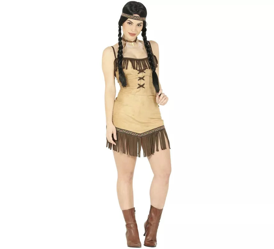 Disfraz de India Miwok para mujer