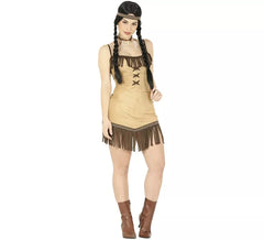 Disfraz de India Miwok para mujer