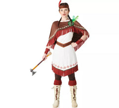 Costume India White Cloud con frange per donna