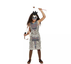 Grigio scuro costume indiano per le ragazze
