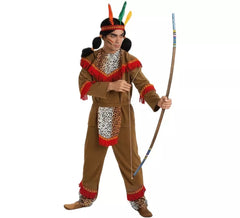Costume adulto indiano per ragazzo