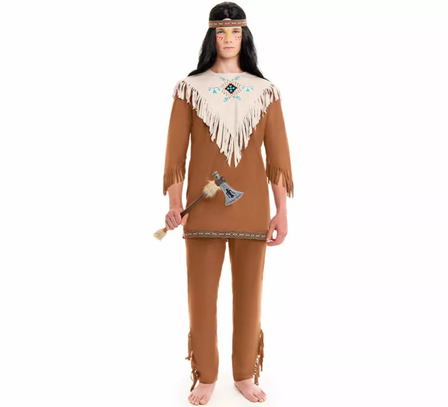 Translation missing: it.Disfraz de Indio Apache para hombre