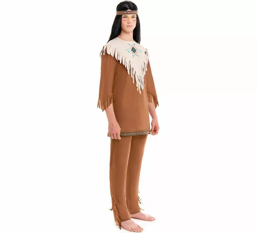 Translation missing: it.Disfraz de Indio Apache para hombre