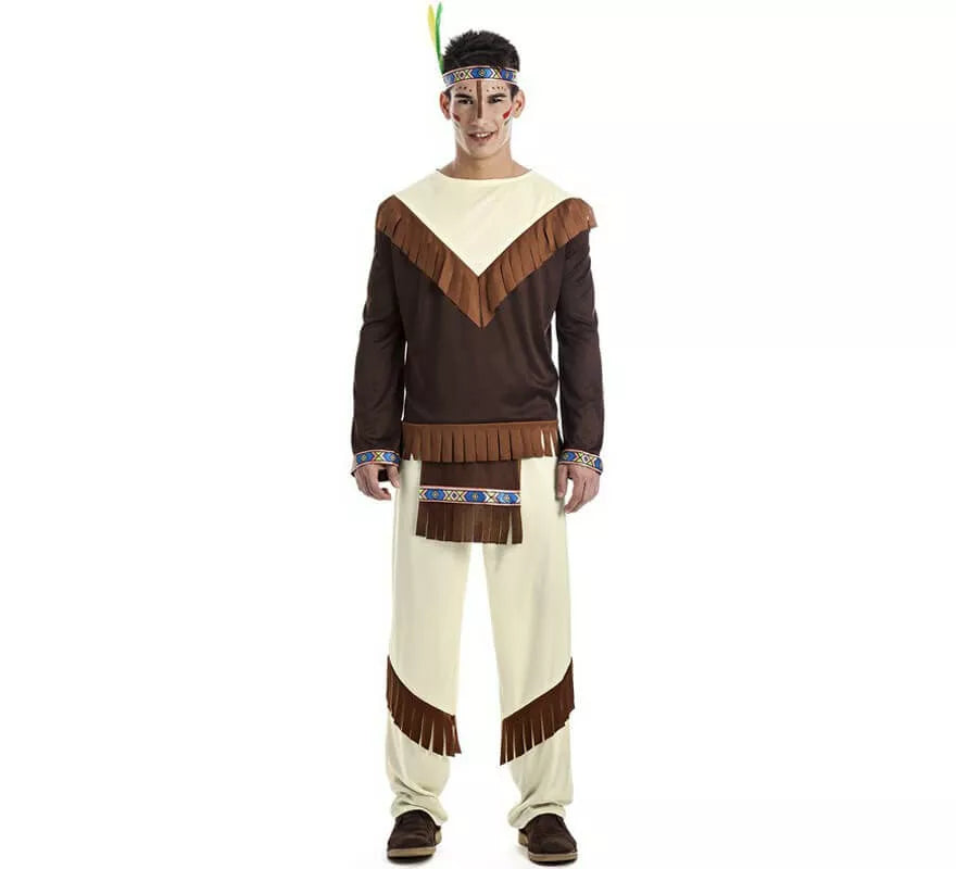 Translation missing: it.Disfraz de Indio Apache para hombre