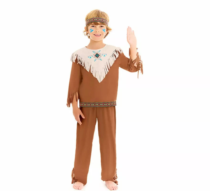 Translation missing: it.Disfraz de Indio Apache para niño