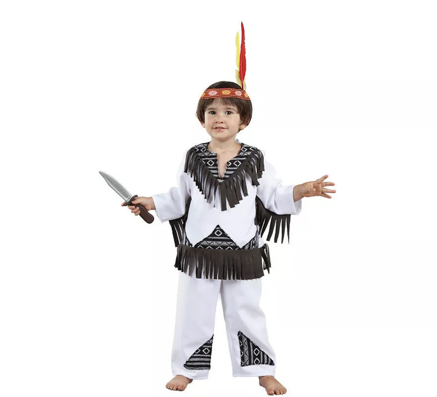 Translation missing: es.Disfraz de Indio Cherokee para bebé y niño