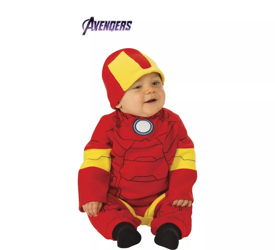 Translation missing: es.Disfraz de Iron Man con gorro para bebé