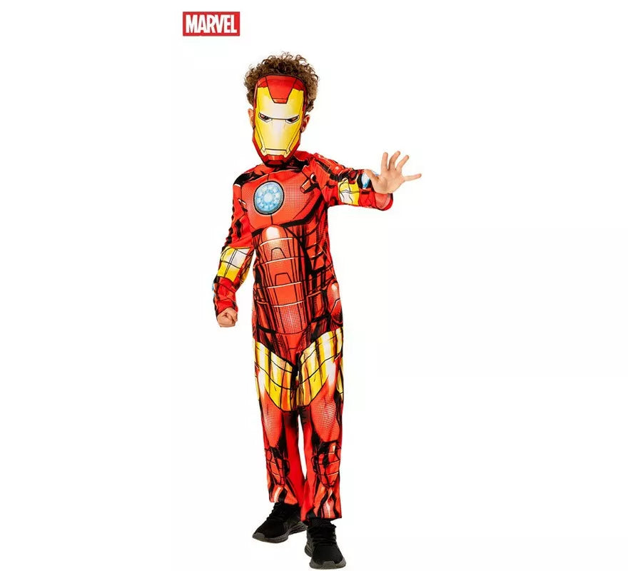 Translation missing: it.Disfraz de Iron Man Green Col para niño