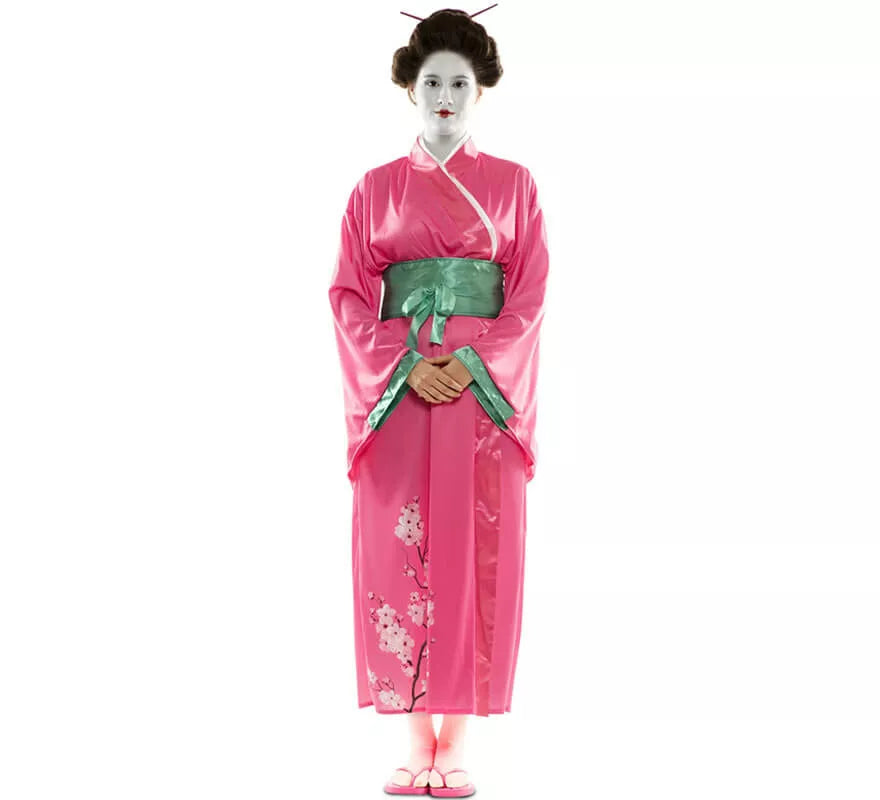 Translation missing: es.Disfraz de Japonesa Rosa para mujer