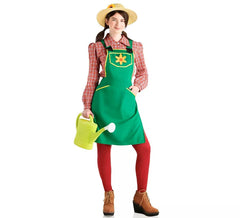 Costume da giardiniere o agricoltore professionista per donna
