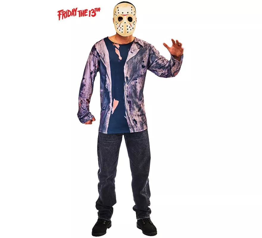 Translation missing: it.Disfraz de Jason de Viernes 13 para hombre
